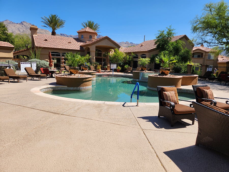 Community Pool front
