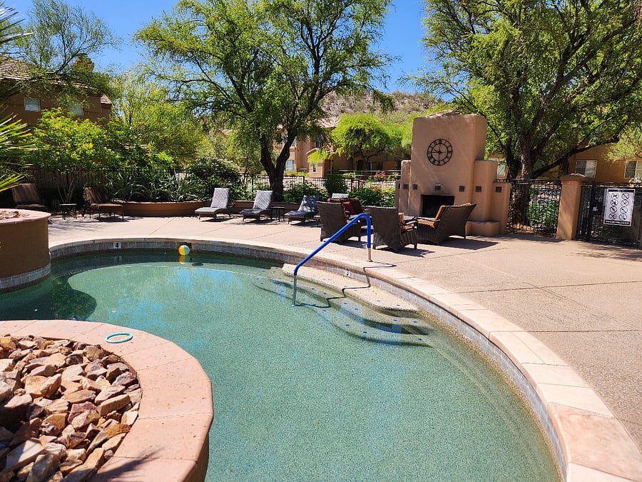 Community Pool back