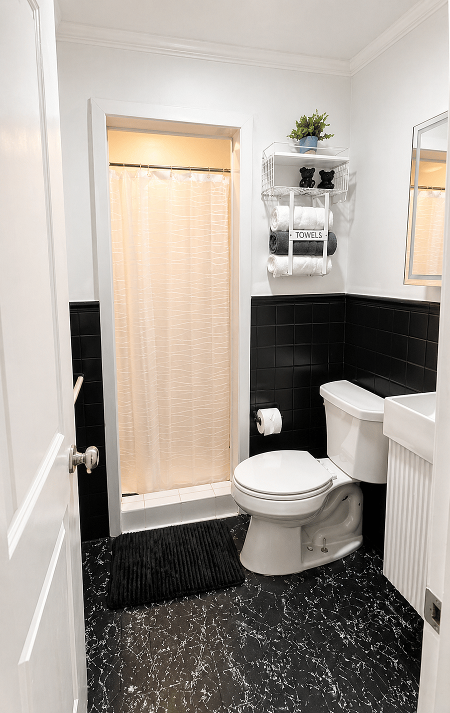 Private bathroom from the Master Bedroom