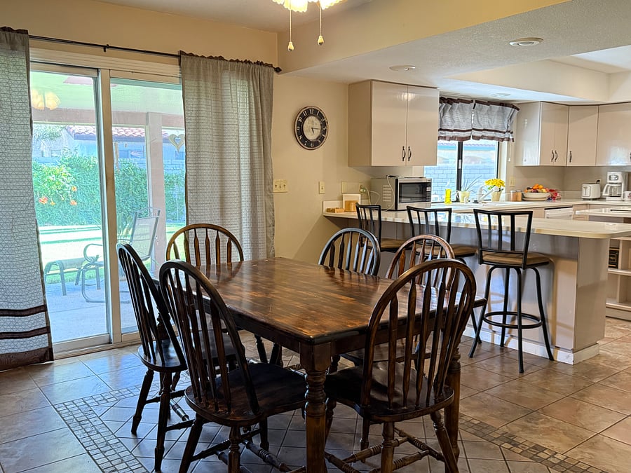 Dining area