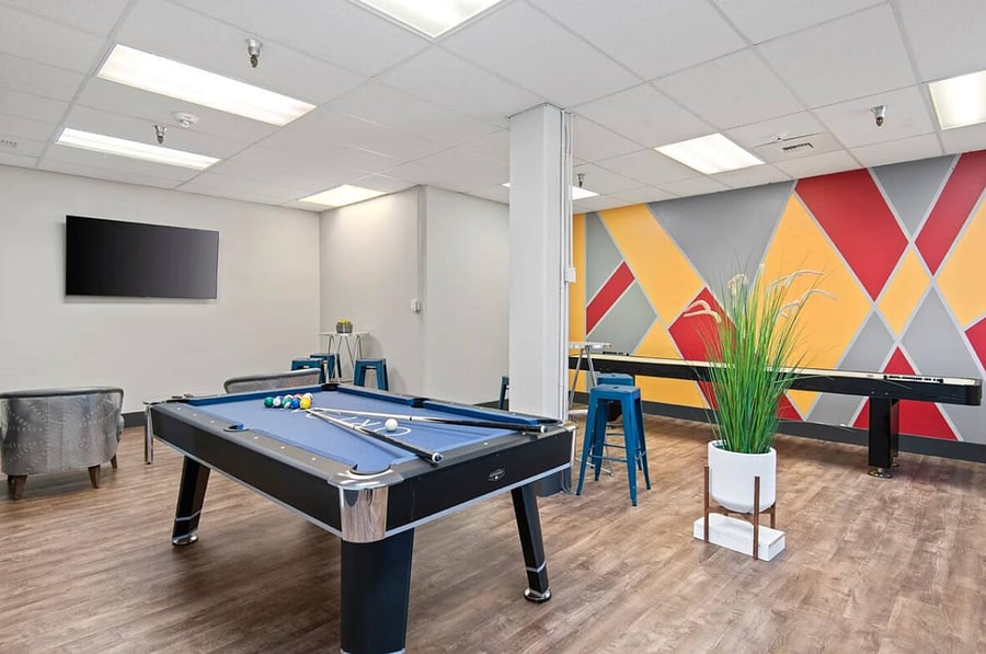 Game Room. Need a break from the screen, enjoy our game room.