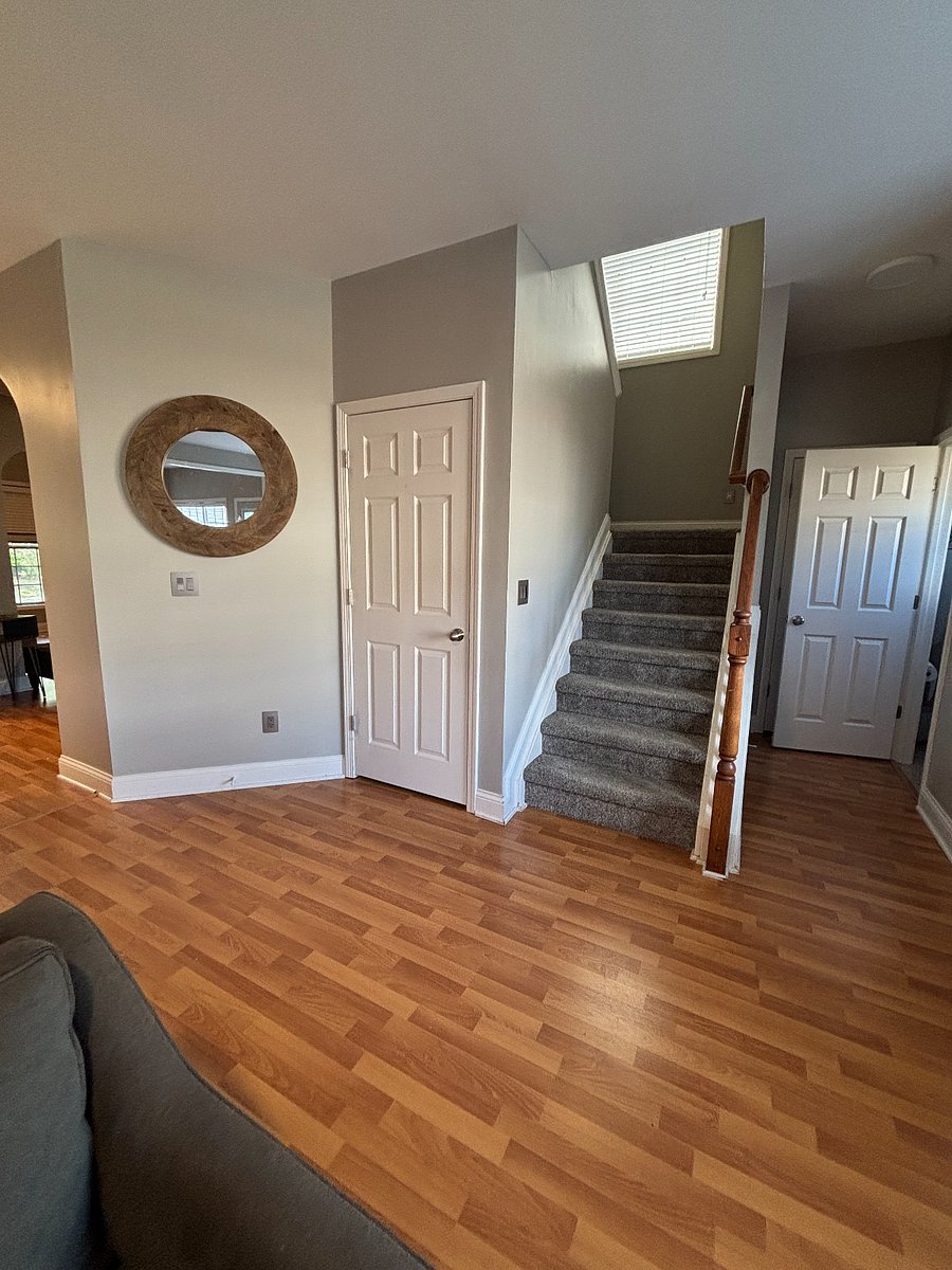 Stairs to second floor