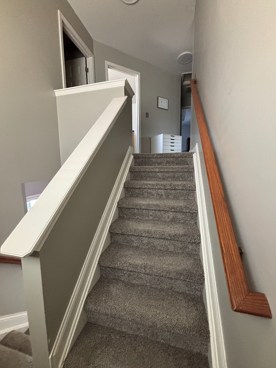 Stairs to second floor