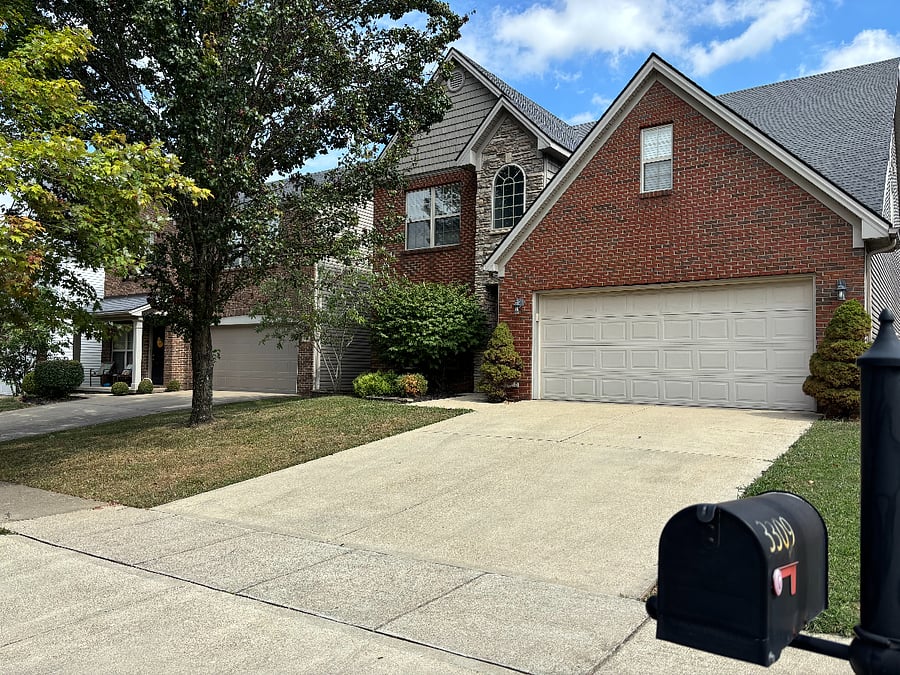 Front/driveway