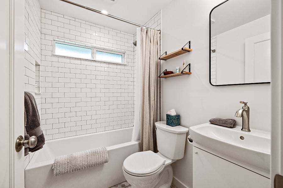 Downstairs bathroom.