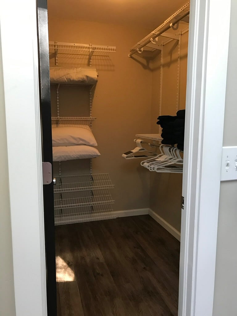 Bedroom #1 Closet