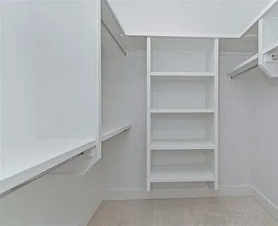 Primary walk-in closet