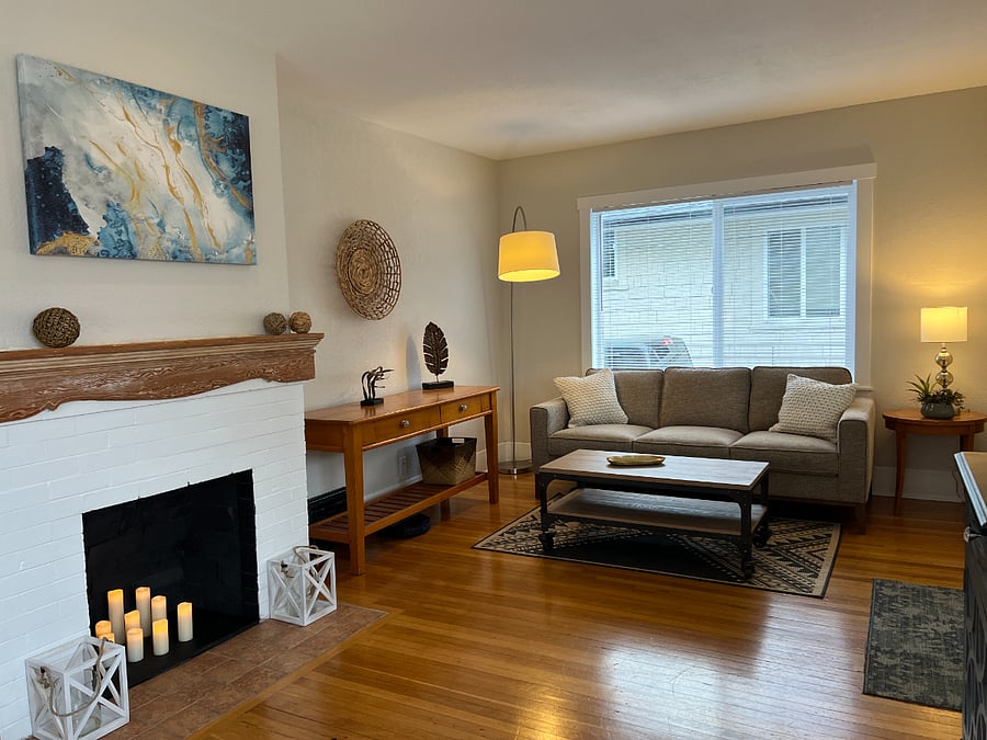 Relaxing sitting area