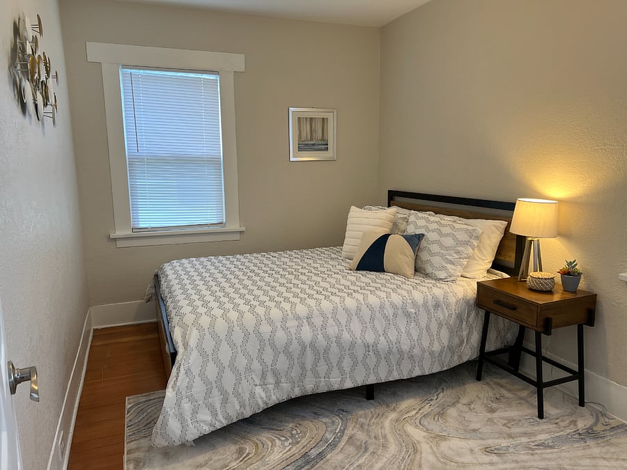 Main floor queen bedroom