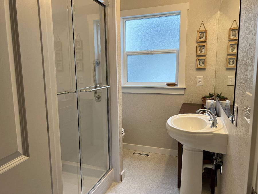 Updated bathroom