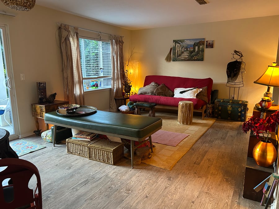 Shared living space.floor plan