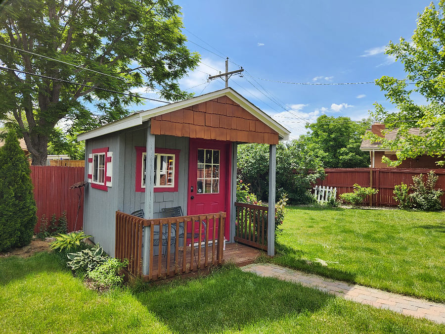 Adorable outdoor shed