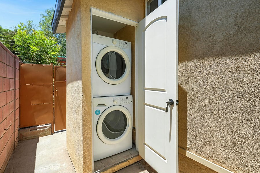 Private washer/dryer on-site