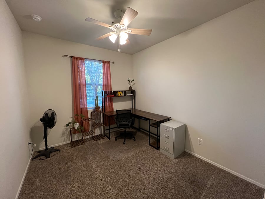 1st Bedroom. Office.