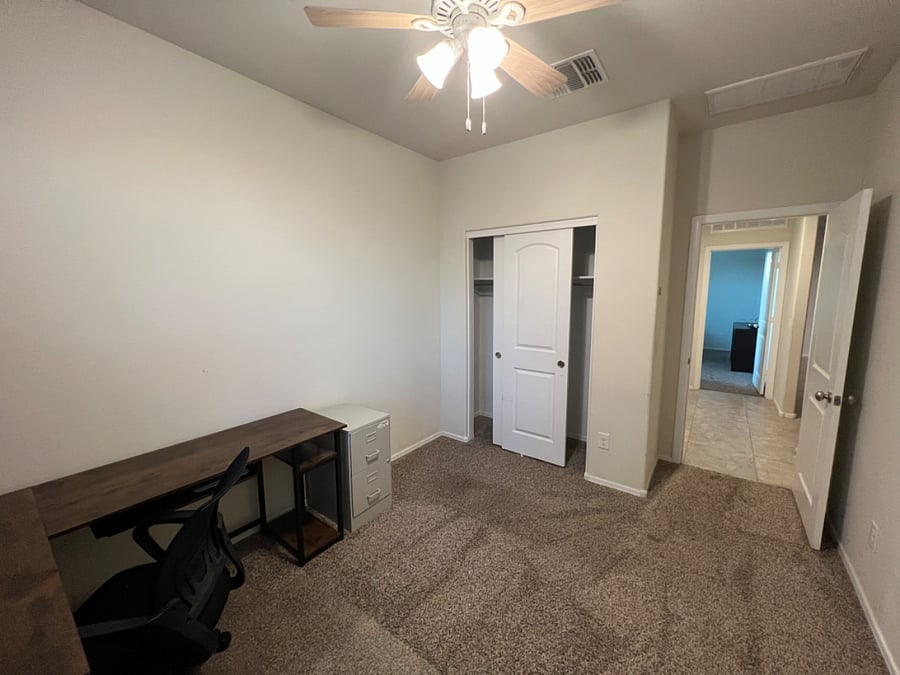 1st Bedroom. Office.