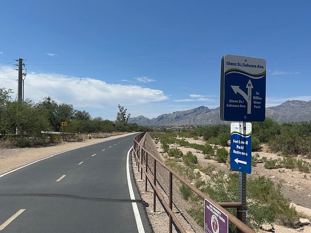 Close to the Loop path that surrounds the city