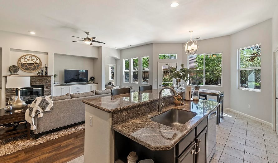 Kitchen to Living room