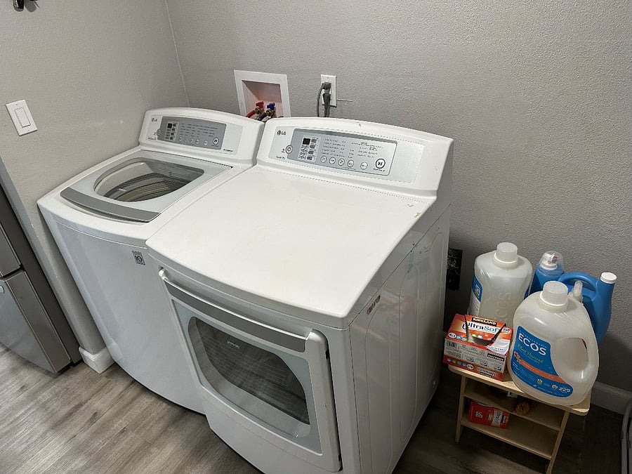 In unit laundry