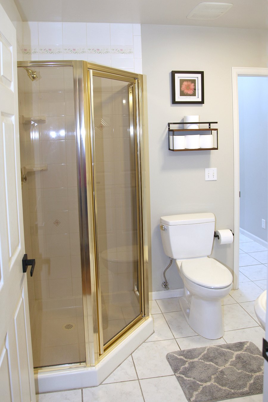 Bathroom by Garage
