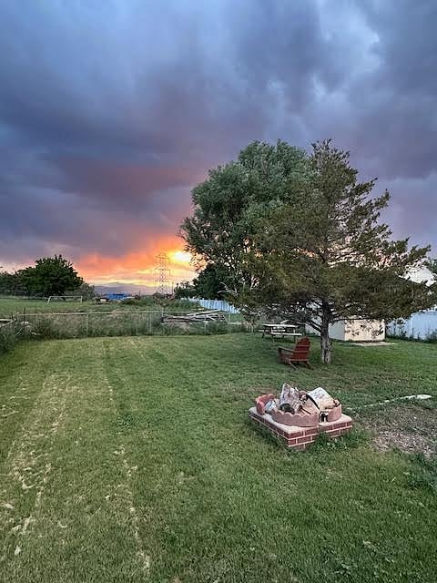 back yard view 