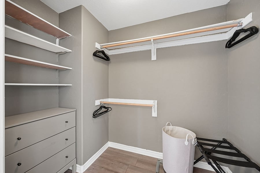 Master closet