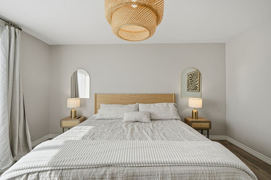 Master bed