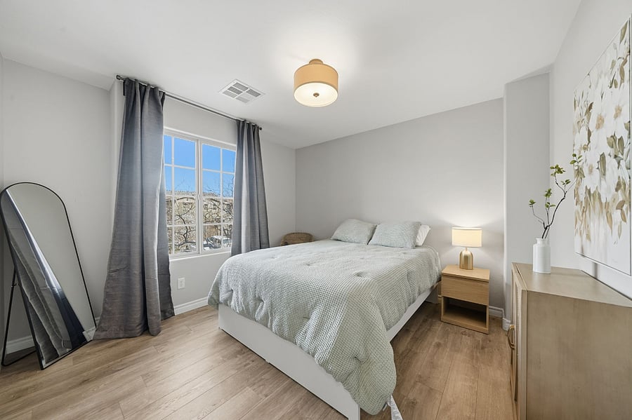 Bedroom 1 with queen bed 