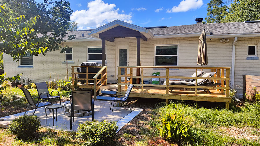 Back deck