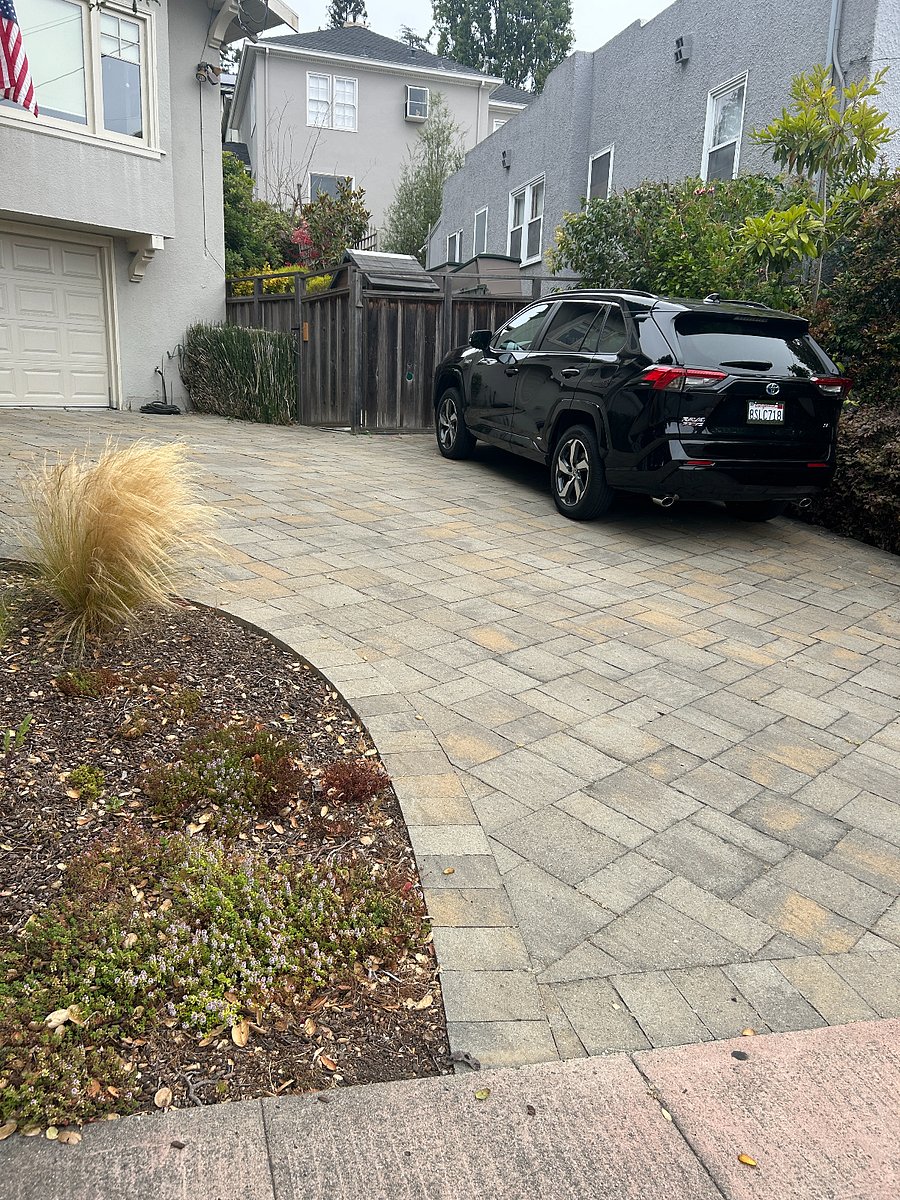 An off-street spot for your car.