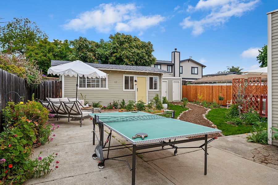 Ping pong table for game nights!