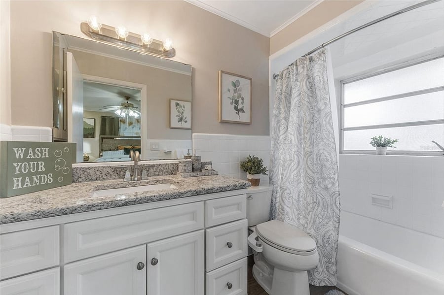 Master bathroom