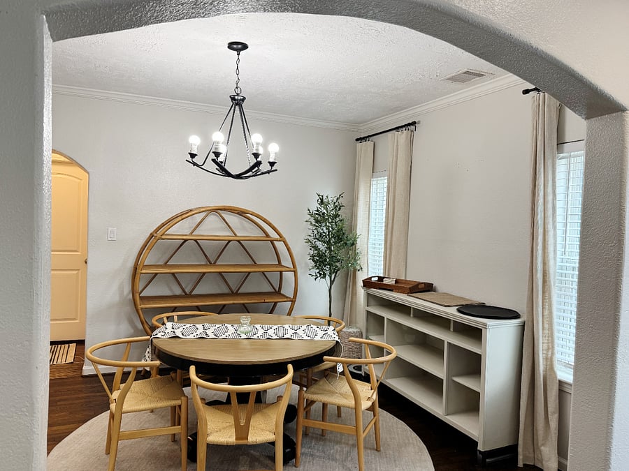 Dining Area - (Ground Floor Guest Room can be accessed in the rear hallway)