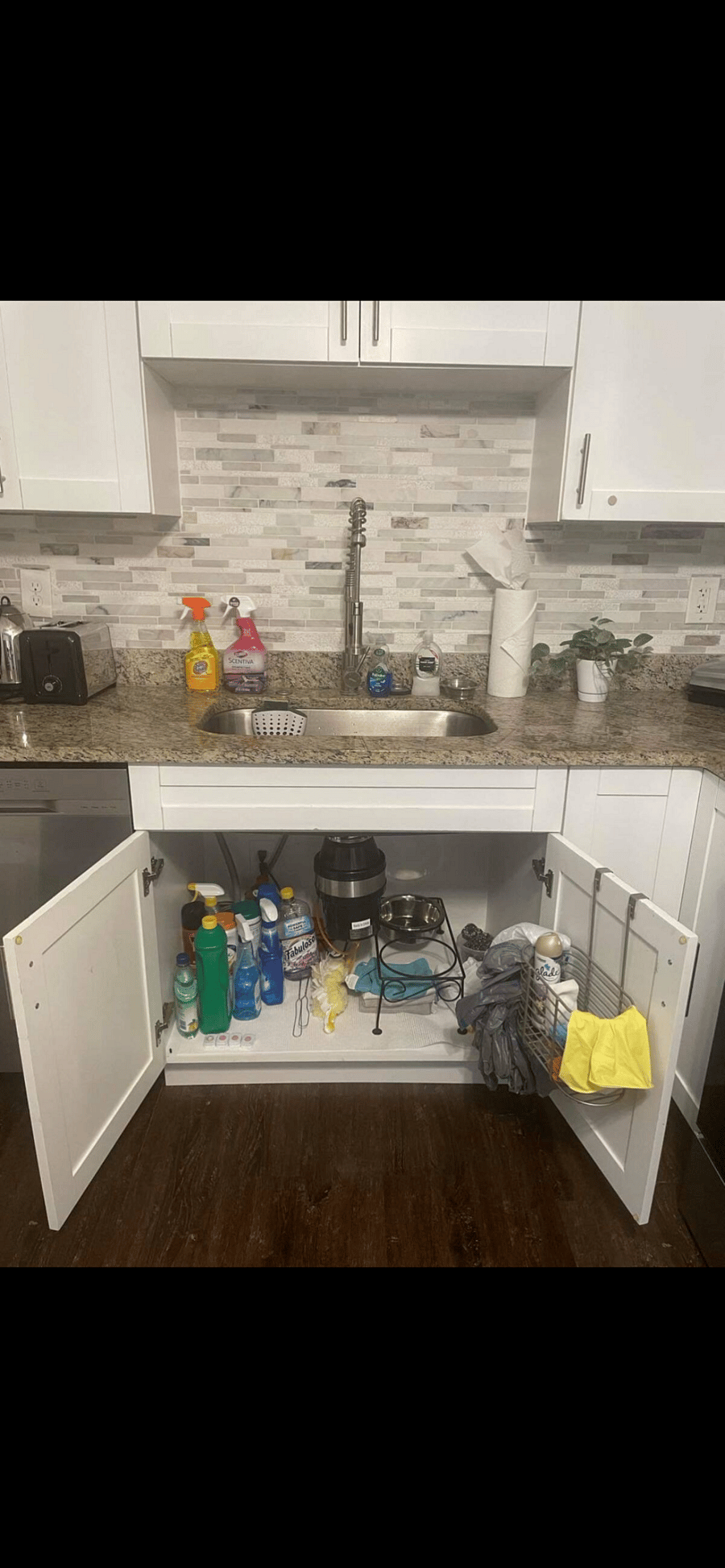 Cleaning supplies every house needs.
