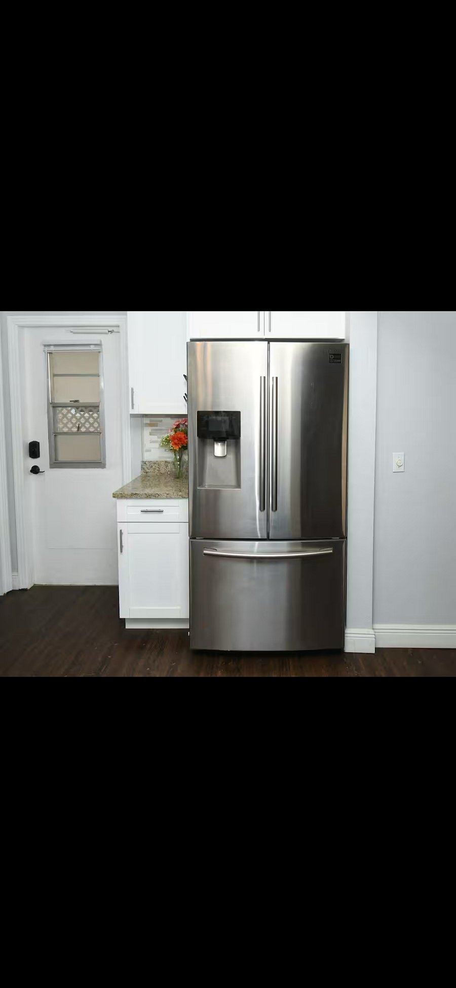 Huge fridge! Feel free to grab what's inside.