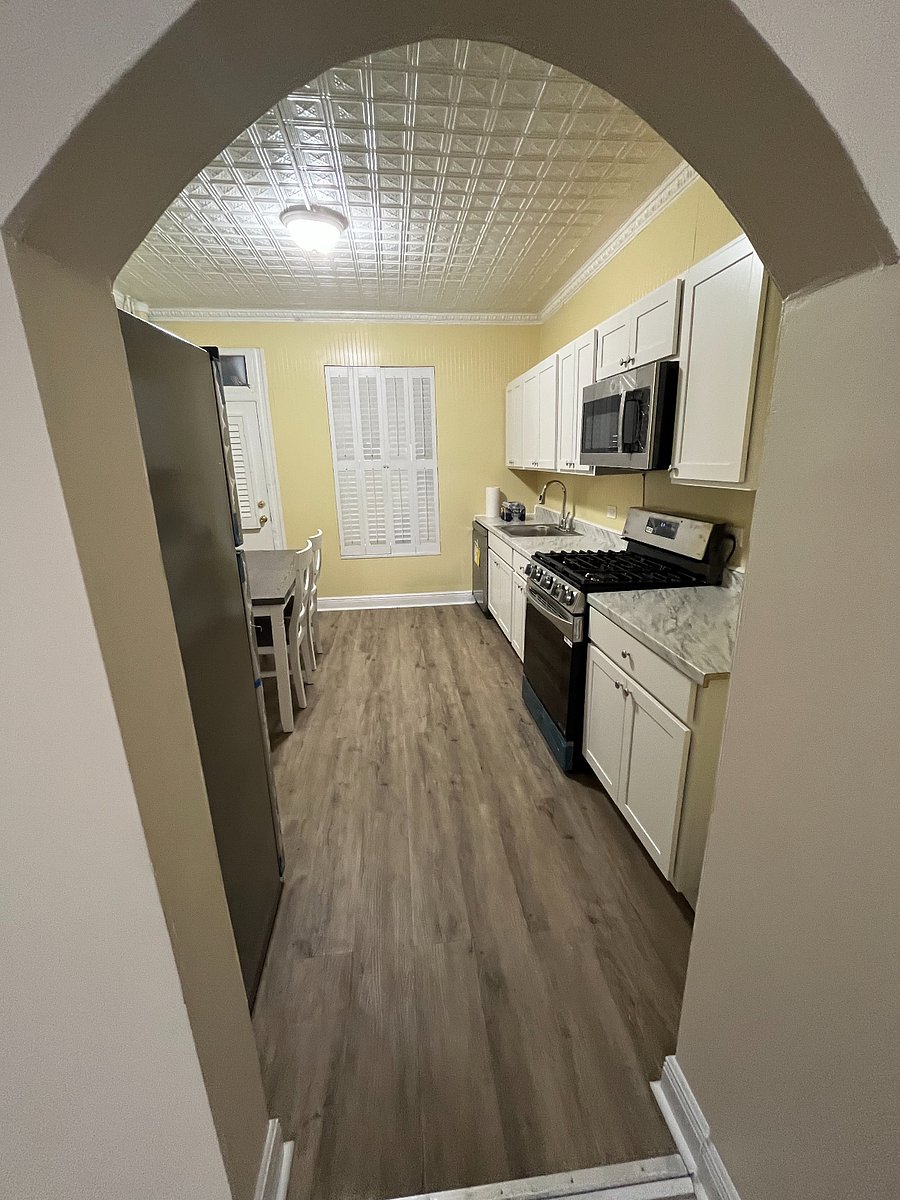 Doorway to the kitchen