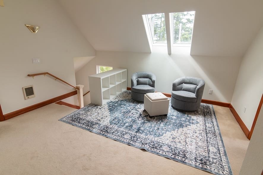 Upstairs sitting area, perfect for reading