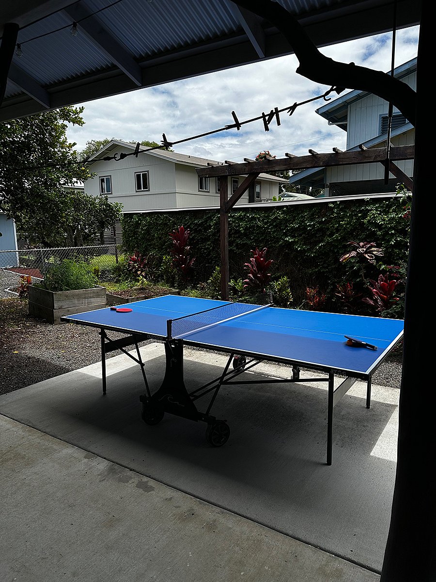 back lanai with ping pong table setup 2