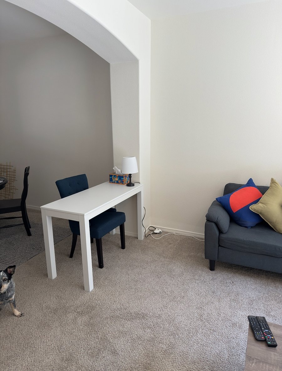Desk and chair