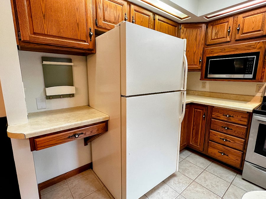 Thoughtful touches, such as a place to hang your keys, are found throughout the home.