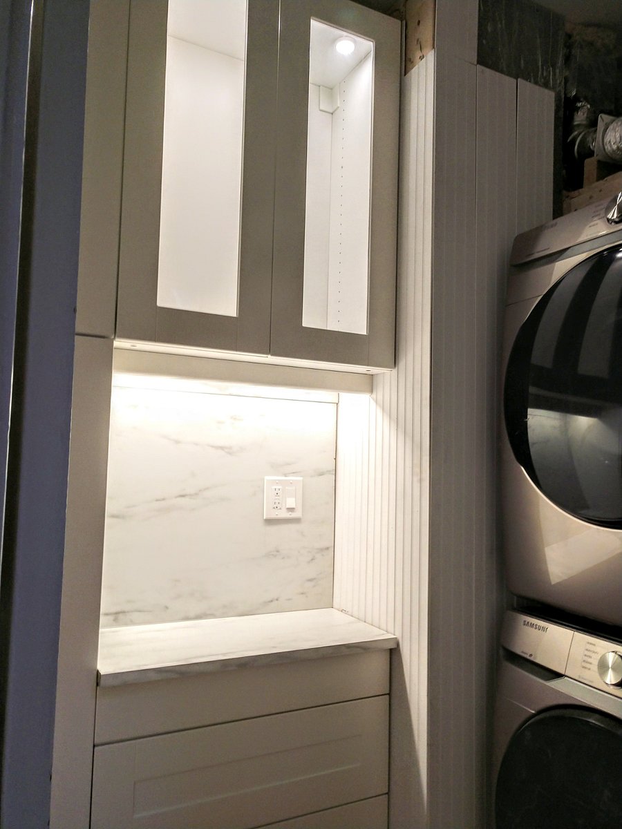 Laundry in the hall just outside your door