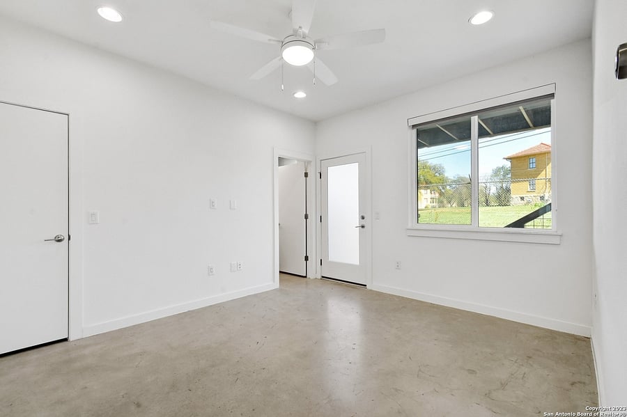 1st floor bedroom with full bath
