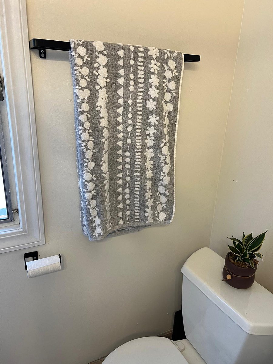 Fluffy towels.