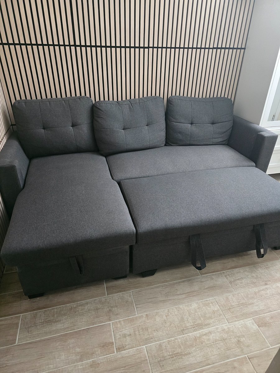 Converts to a full size bed. 
