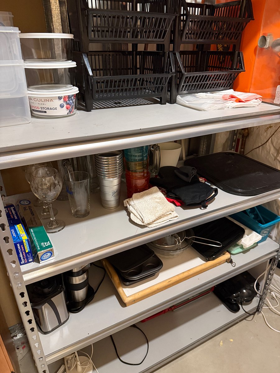 Large pantry area