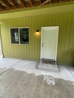 Private entrance