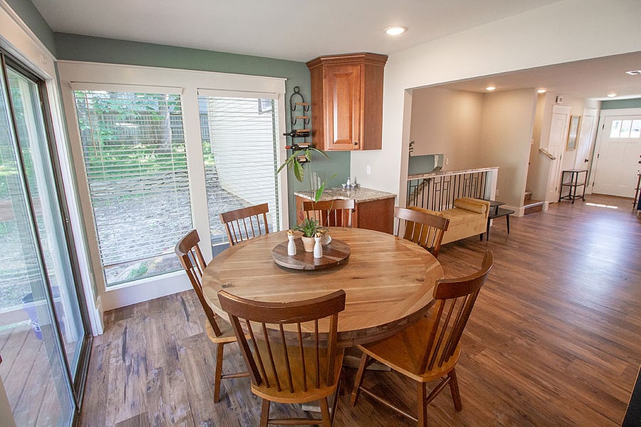 Extra bar space or butlers pantry
This room walks out to the deck.