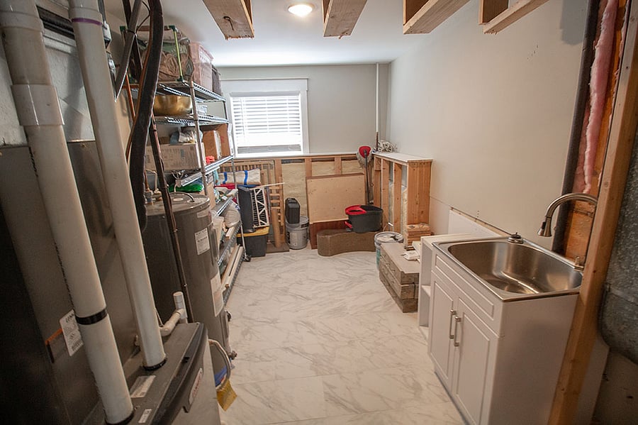 Storage and furnace