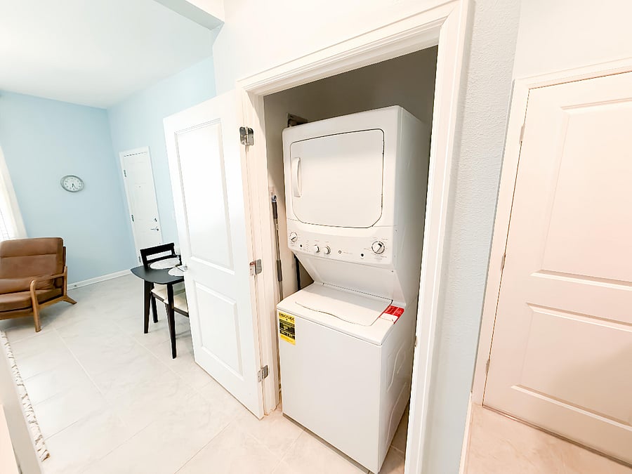 Laundry room.
