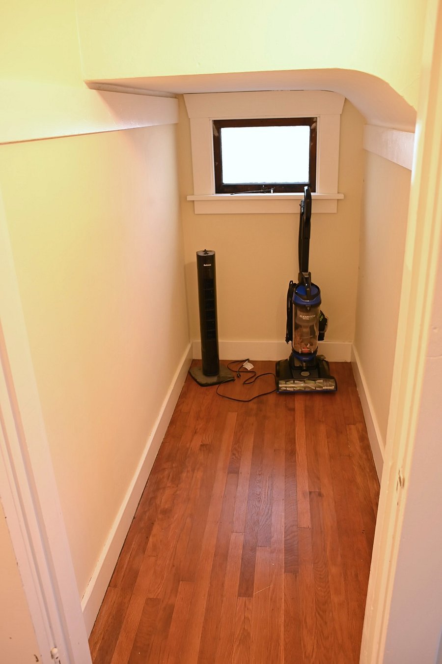 3rd closet, fan and vacuum