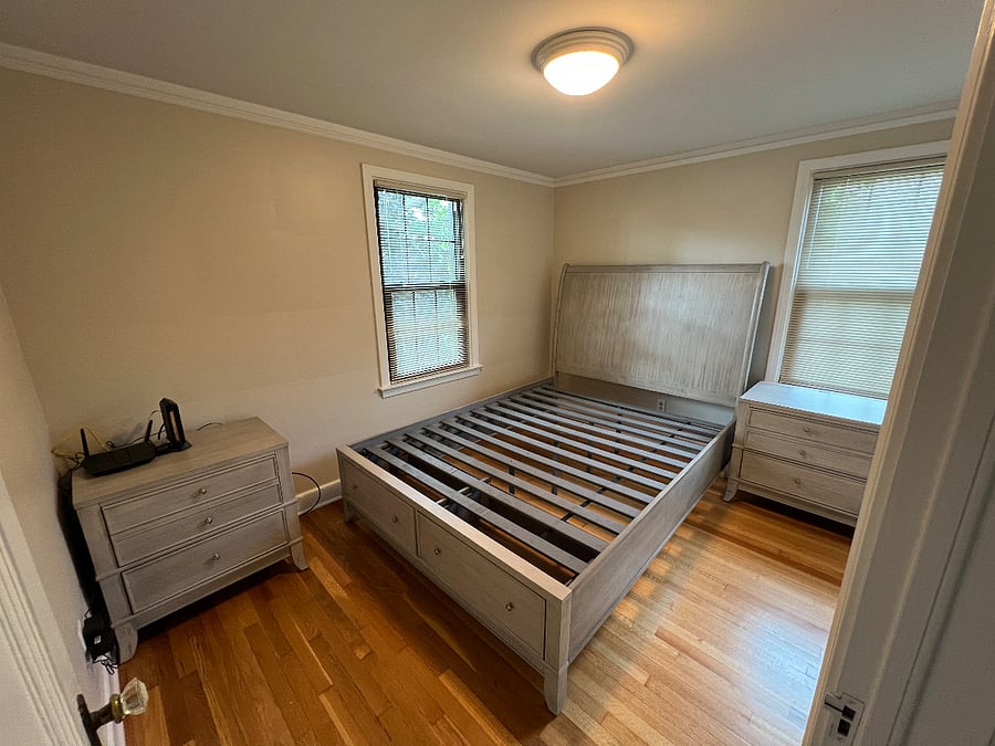 3rd bedroom, not pictured - mattress is included 
